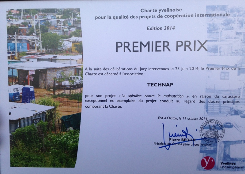 TECHNAP - Prix de la Charte Yvelinoise TECHNAP - Prix de la Charte Yvelinoise