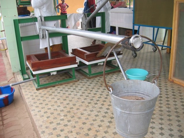 TECHNAP - Nayalgué - Pressage de la spiruline